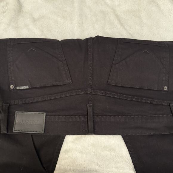 Hudson Black Byron Straight Jeans Mens 32/33 - Picture 7 of 9